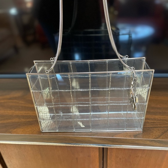 Chanel Silver Cage Bag - Picture 2 of 11